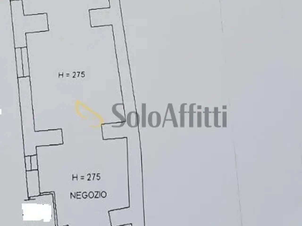 Negozio in Via Generale Alberto Pollio 10, Caserta, {3} - Planimetria 1