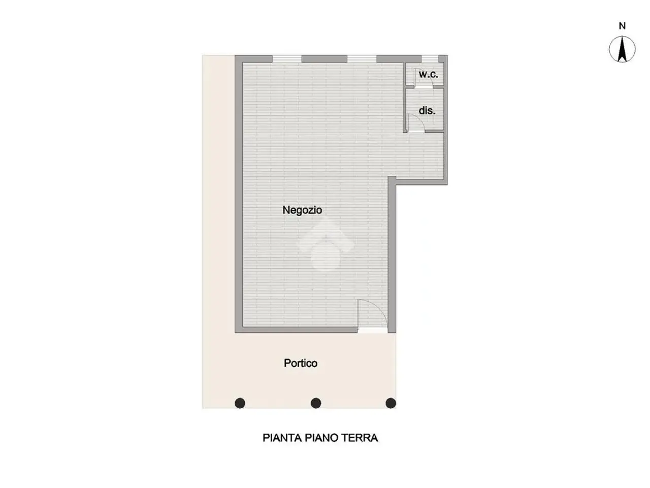 Negozio in Via Trieste, Castellalto, {3} - Planimetria 1