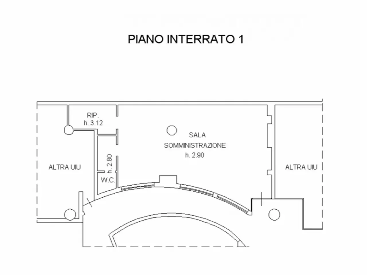 Bar in Piazza della Stazione, Firenze, {3} - Planimetria 1