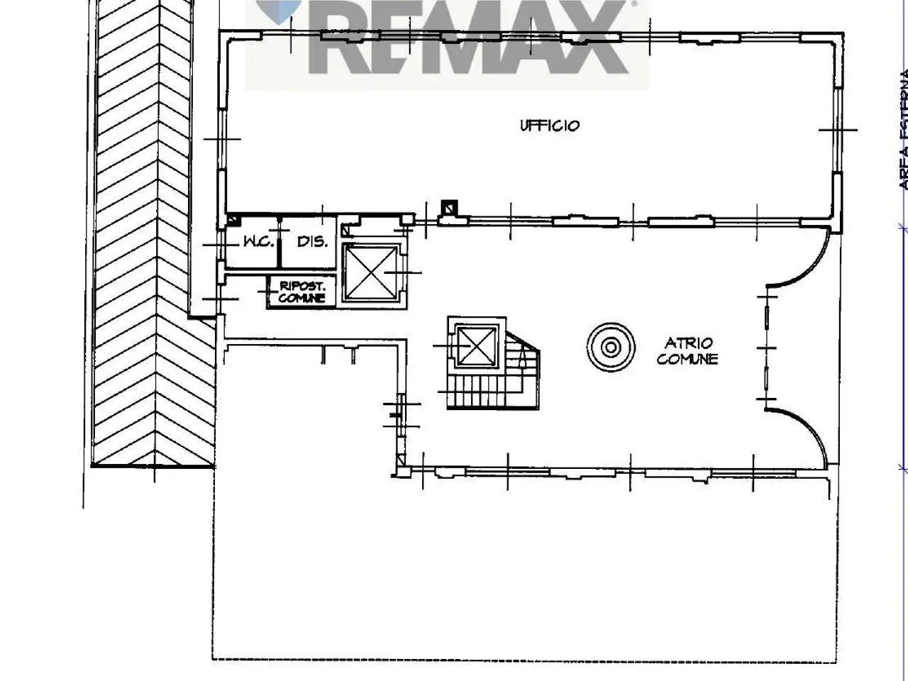 Ufficio in Piazzale Schumm -, Alpignano, {3} - Planimetria 1