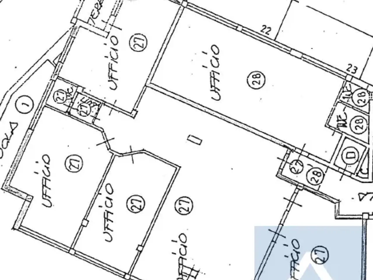 Ufficio in Via Piave 75, Merano, {3} - Planimetria 1