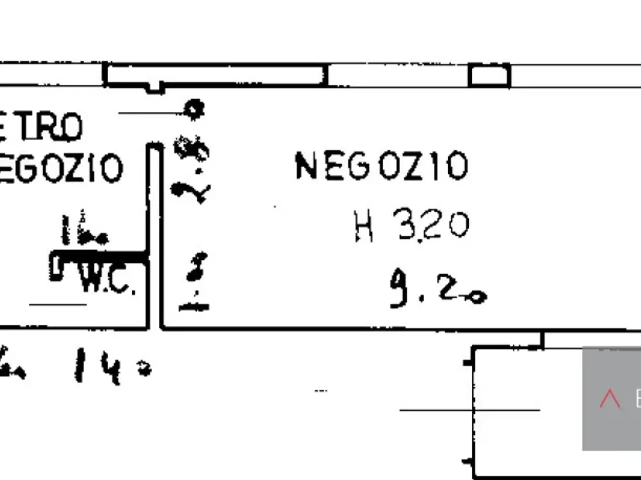 Negozio in , San Giorgio In Bosco, {3} - Planimetria 1