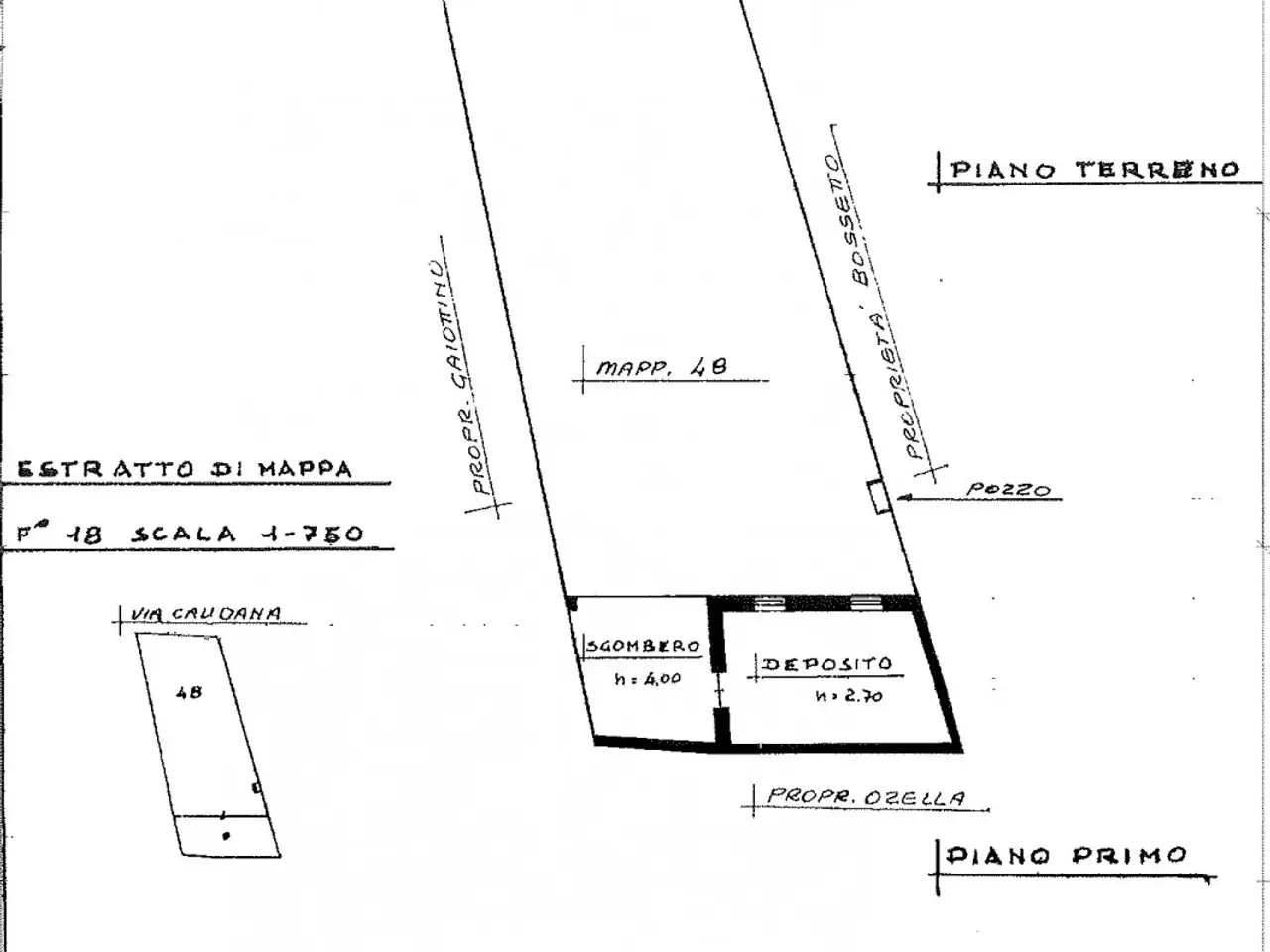 Magazzino in Via Caudana, 1b, Barbania, {3} - Planimetria 1