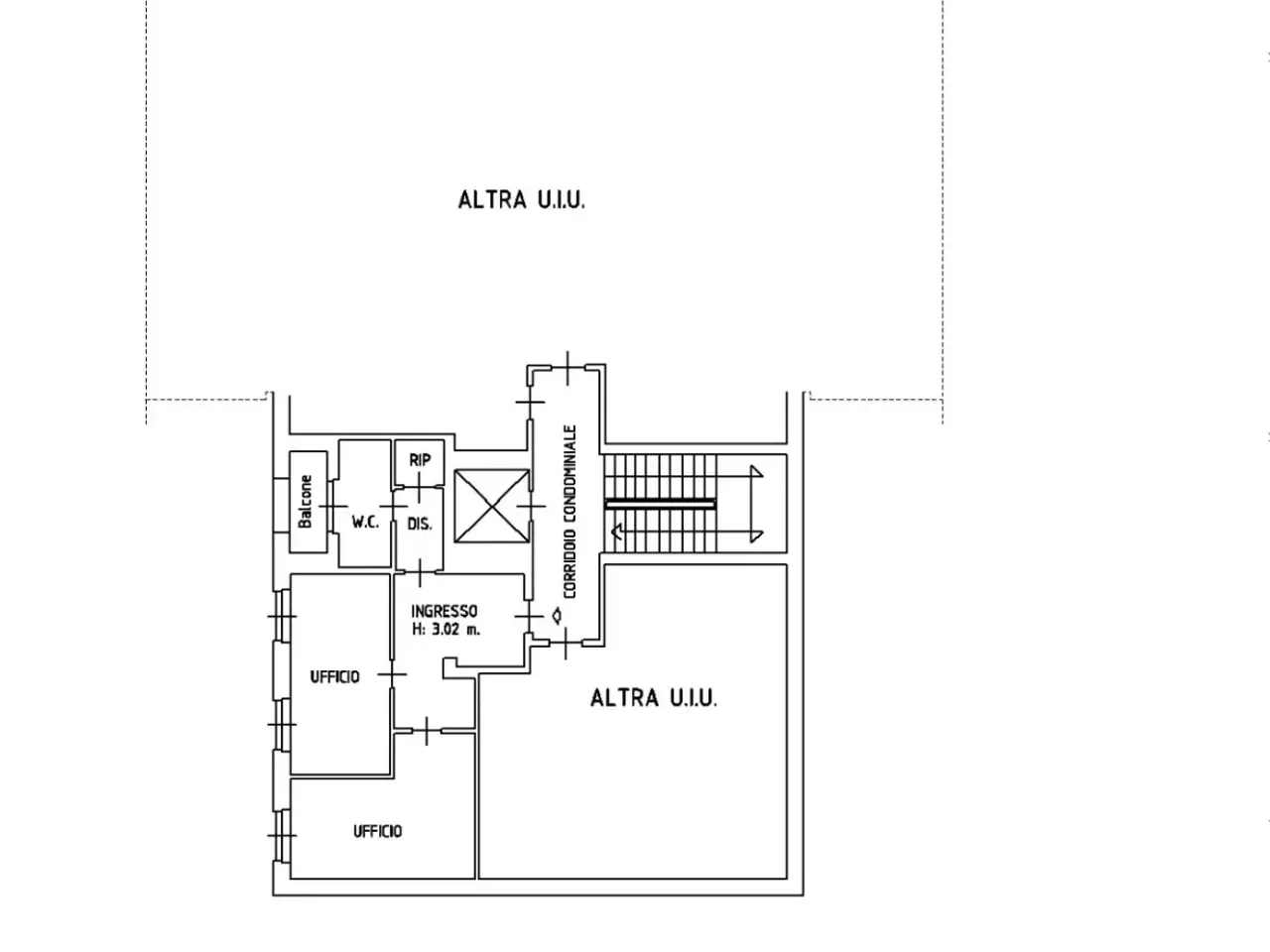 Ufficio in Via Mazzini 4 /8, Cirie', {3} - Planimetria 1