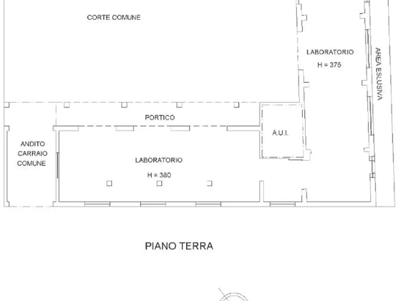 Laboratorio in Via G. Rossini 27, Busto Arsizio, {3} - Planimetria 1