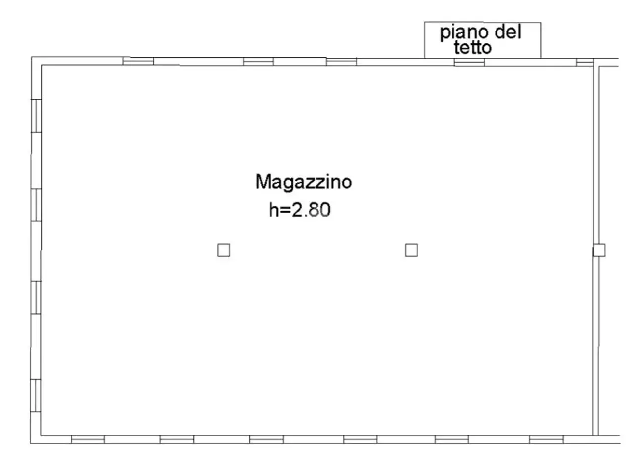 Capannone in Via Comunale 62, Vobarno, {3} - Planimetria 1