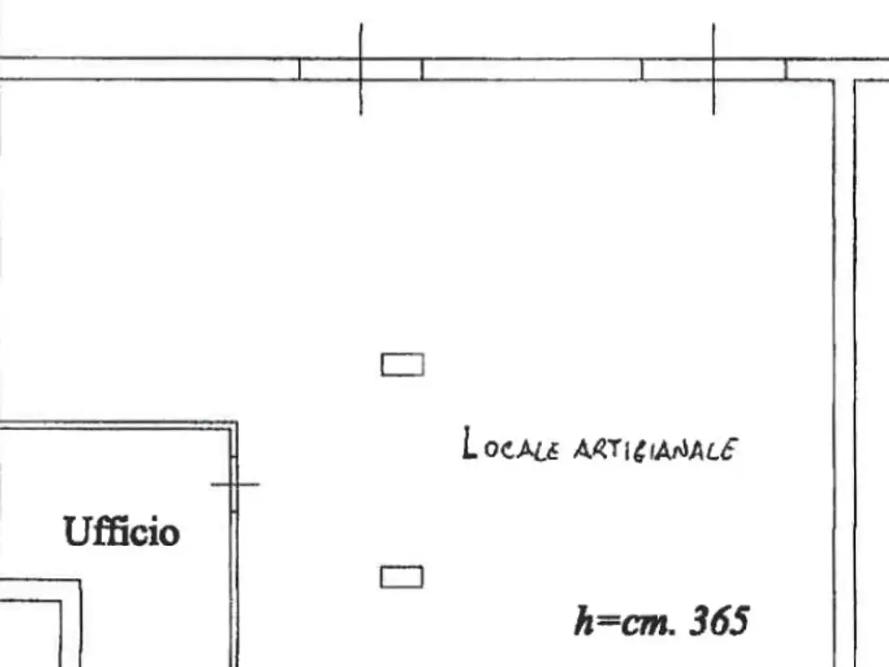 Capannone in Via delle Costellazioni 33, Melito Di Napoli, {3} - Planimetria 1
