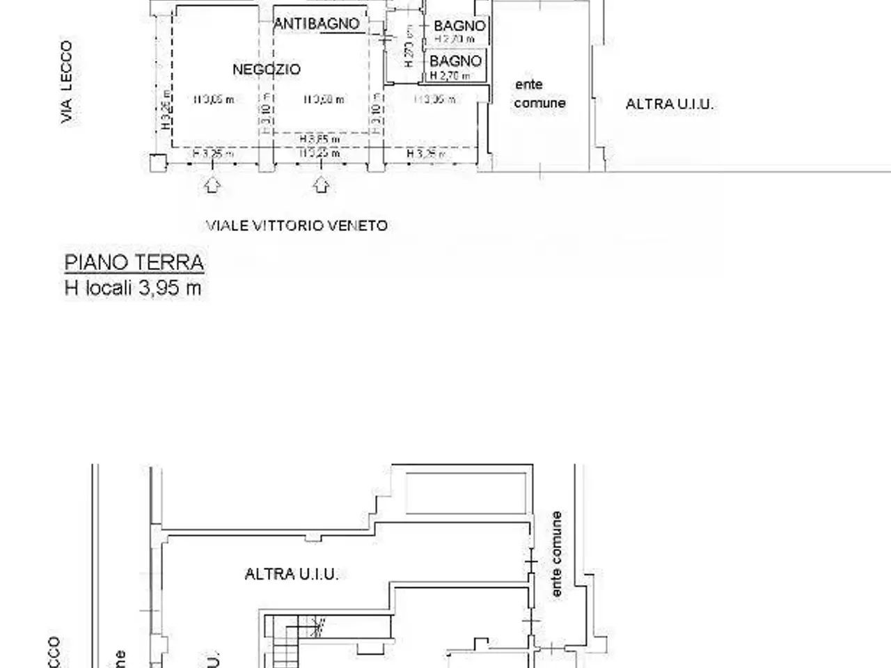 Negozio in Viale Vittorio Veneto, Milano, {3} - Planimetria 1