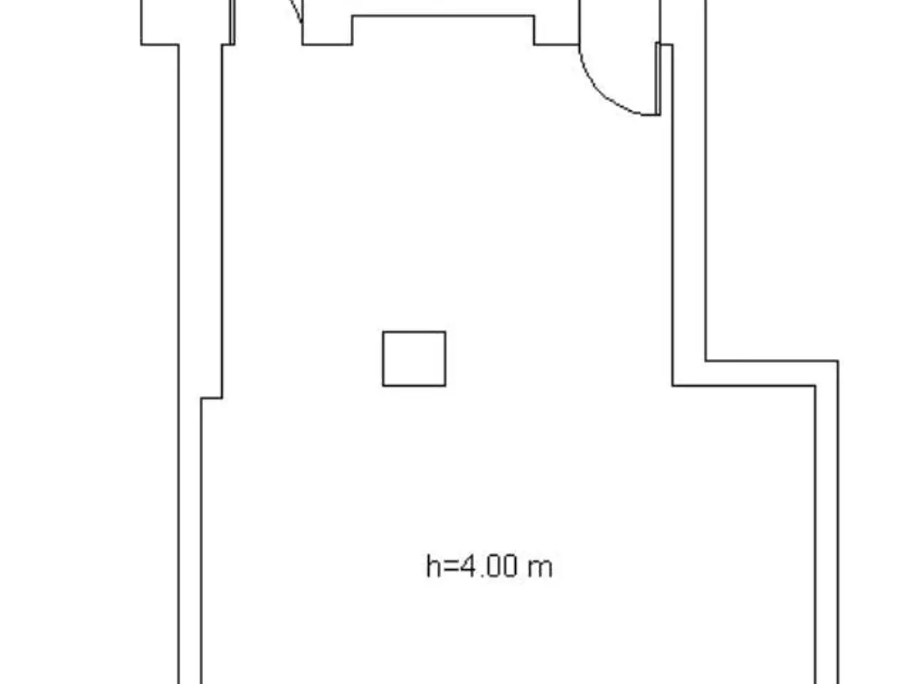 Negozio in Via Oliveto Scammacca, Catania, {3} - Planimetria 1