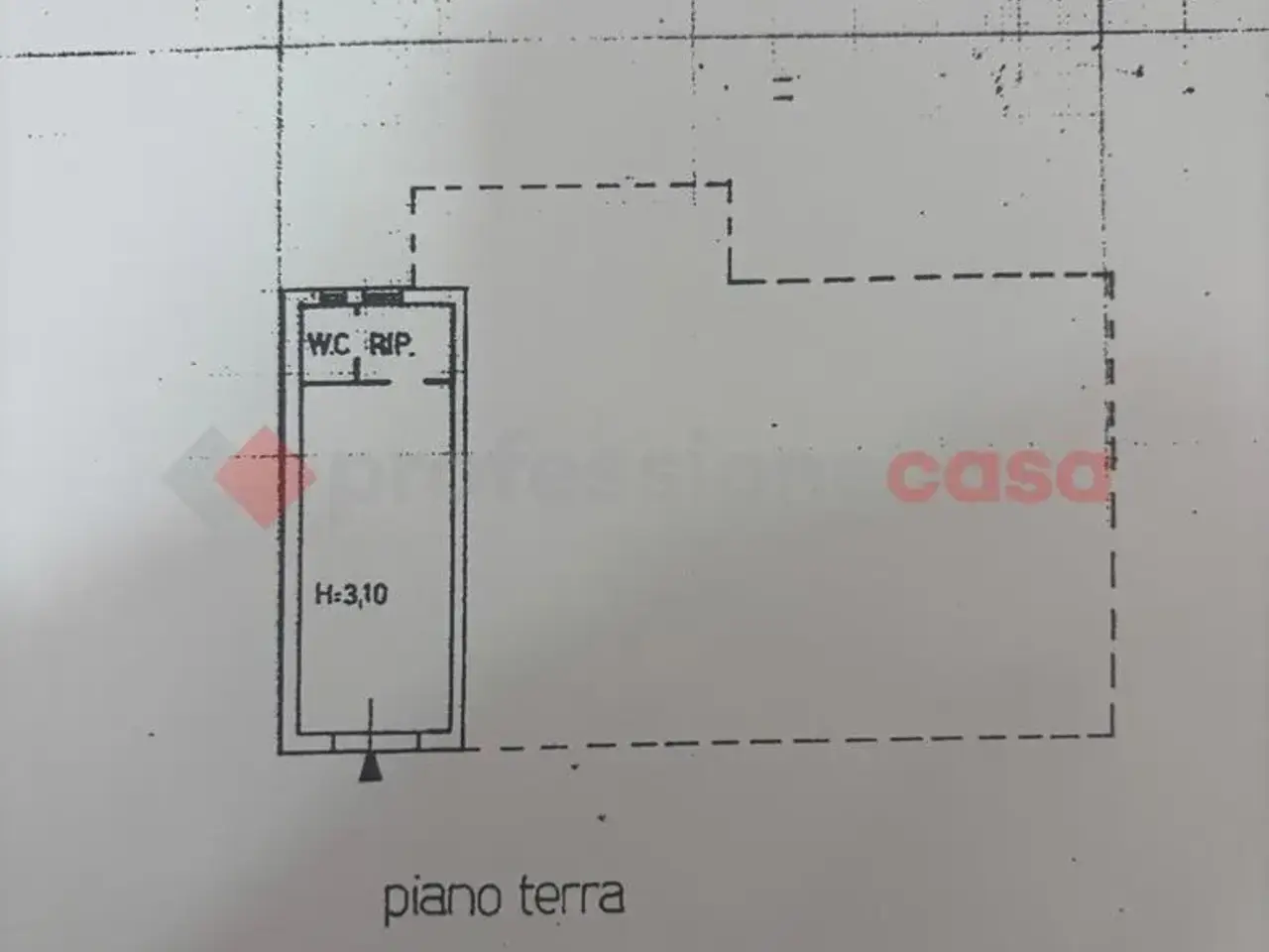 Negozio in Via San Giuseppe 4, Anagni, {3} - Planimetria 1