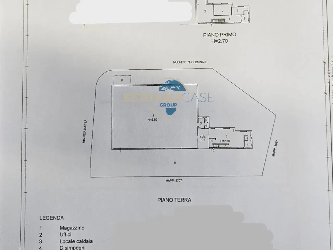 Capannone in Via Peia Bassa, Peia, {3} - Planimetria 1