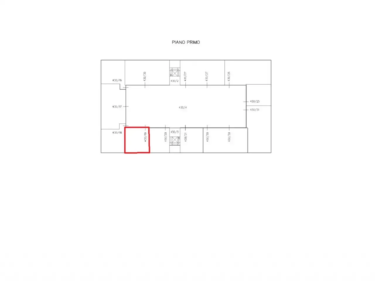 Negozio in Via Magistrini, 3, 40013 Castel Maggiore Bo, Italia, Castel Maggiore, {3} - Planimetria 1