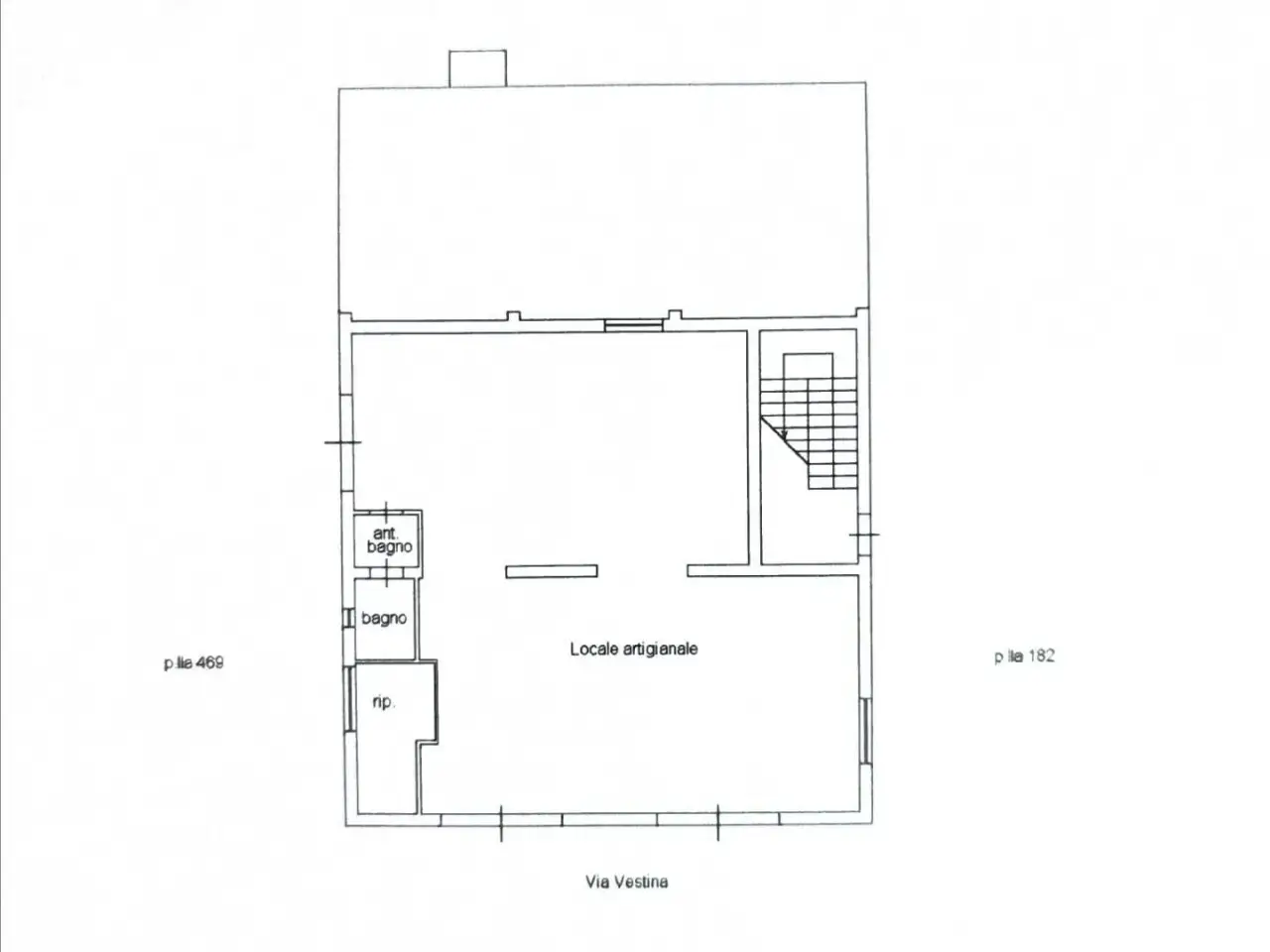 Negozio in Via Vestina 463, Montesilvano, {3} - Planimetria 1