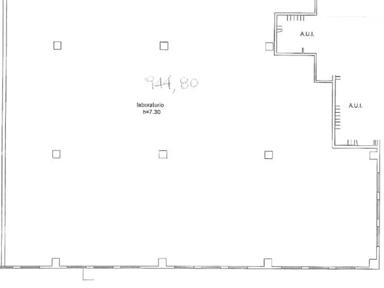 Laboratorio in Via Marco Biagi 1, Peschiera Del Garda, {3} - Planimetria 1