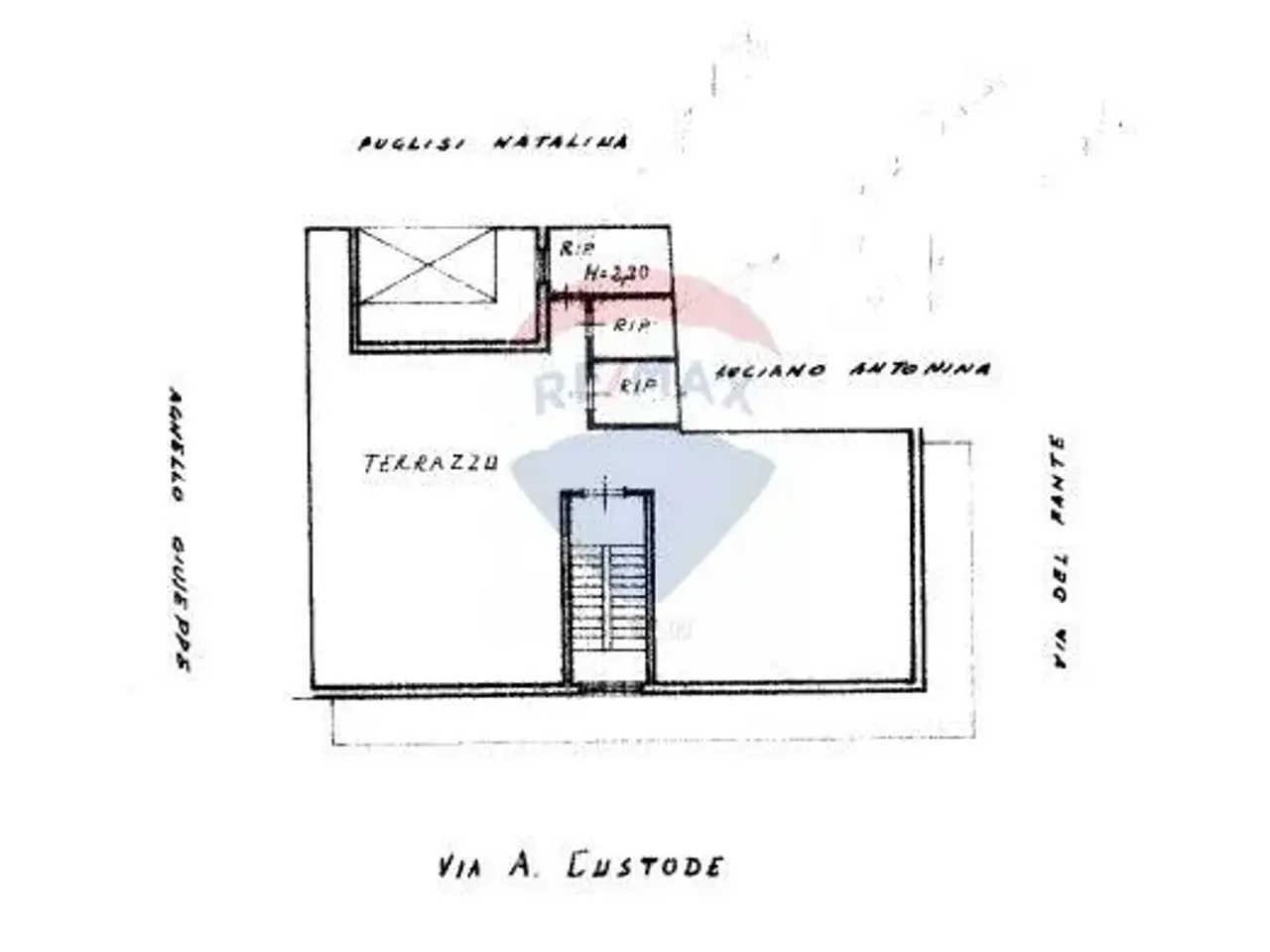 Negozio in Via dell'Angelo Custode 22/22a, Priolo Gargallo, {3} - Planimetria 1