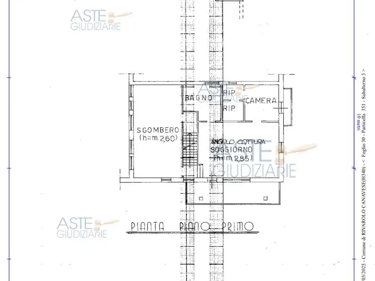Laboratorio in Frazione Paglie, Strada San Pietro 8 8, Feletto, {3} - Planimetria 1