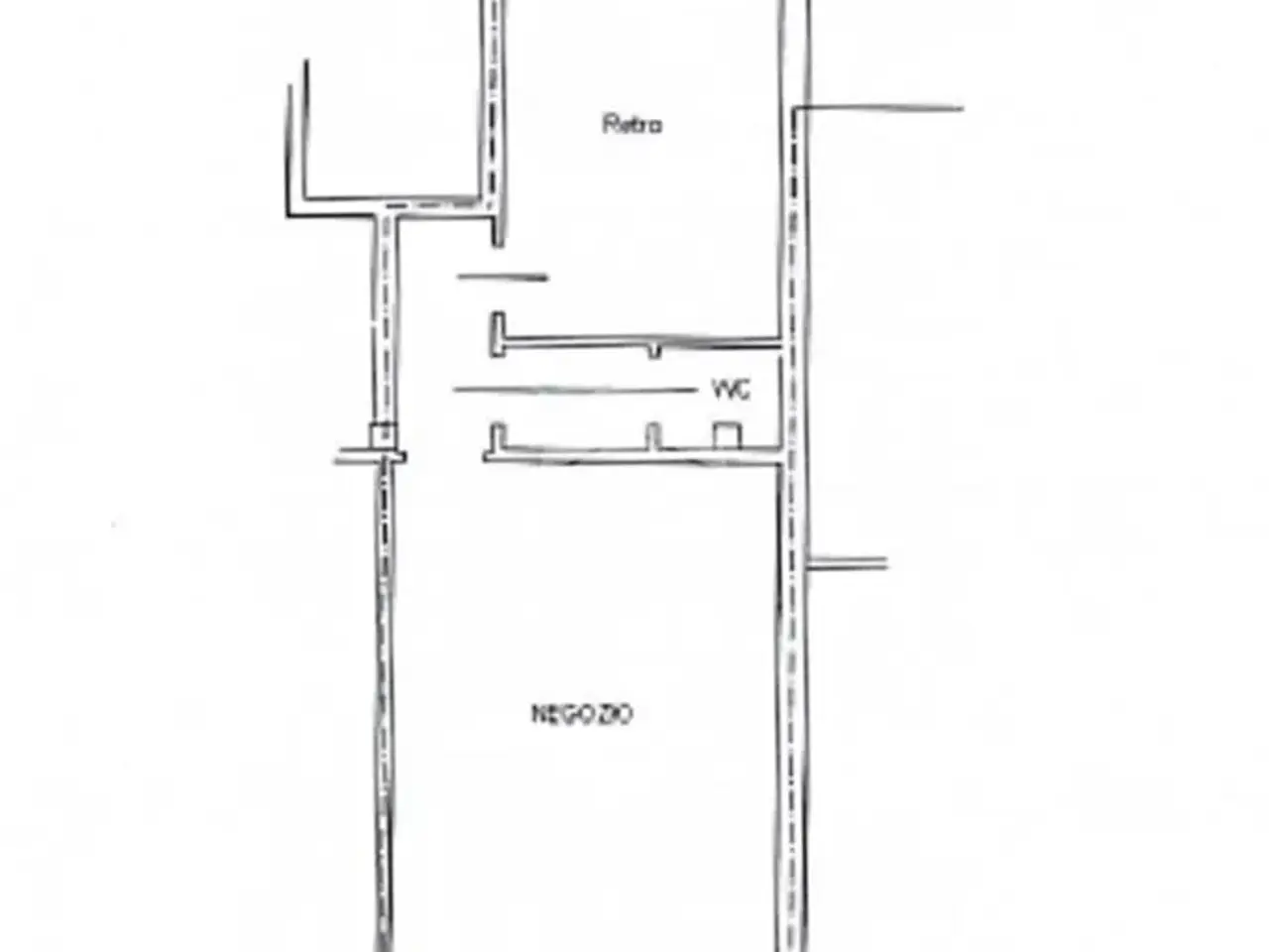 Ufficio in Via Dante Alighieri, Rivolta D'Adda, {3} - Planimetria 1