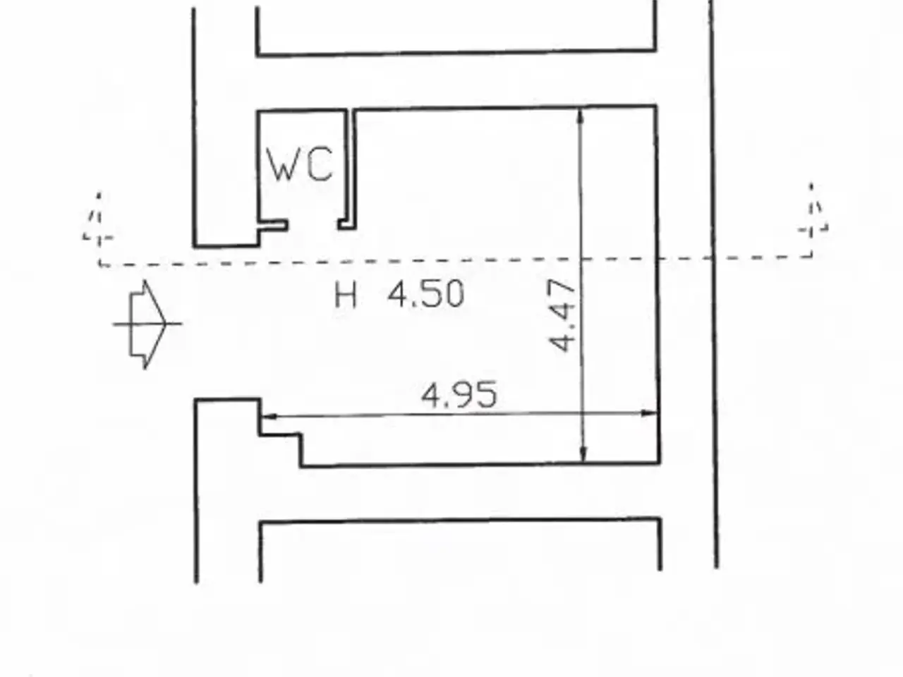 Negozio in Via Foggia, Napoli, {3} - Planimetria 1