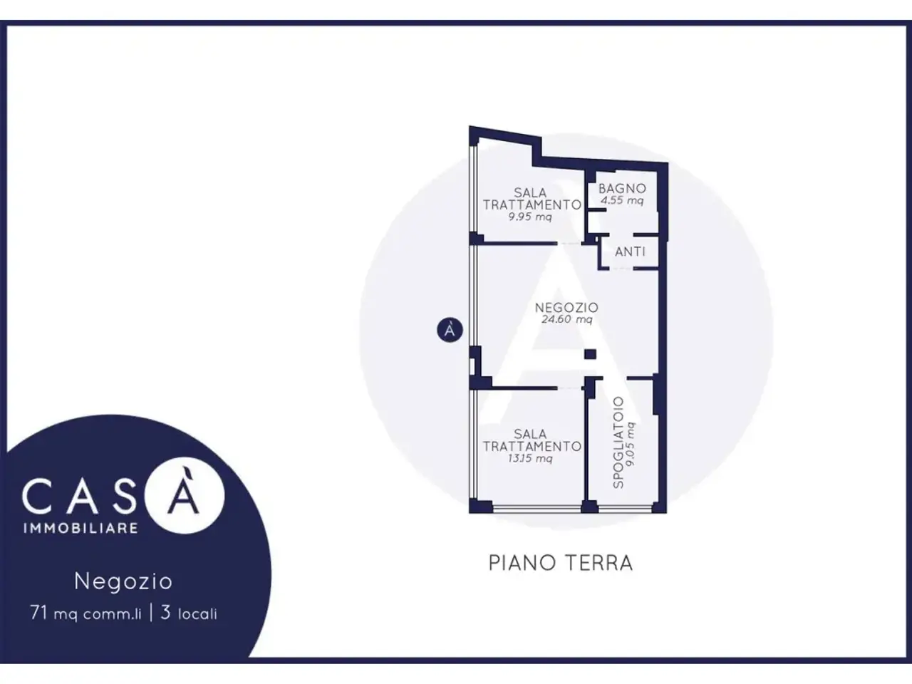 Negozio in Circonvallazione San Gaetanino 10, Ravenna, {3} - Planimetria 1