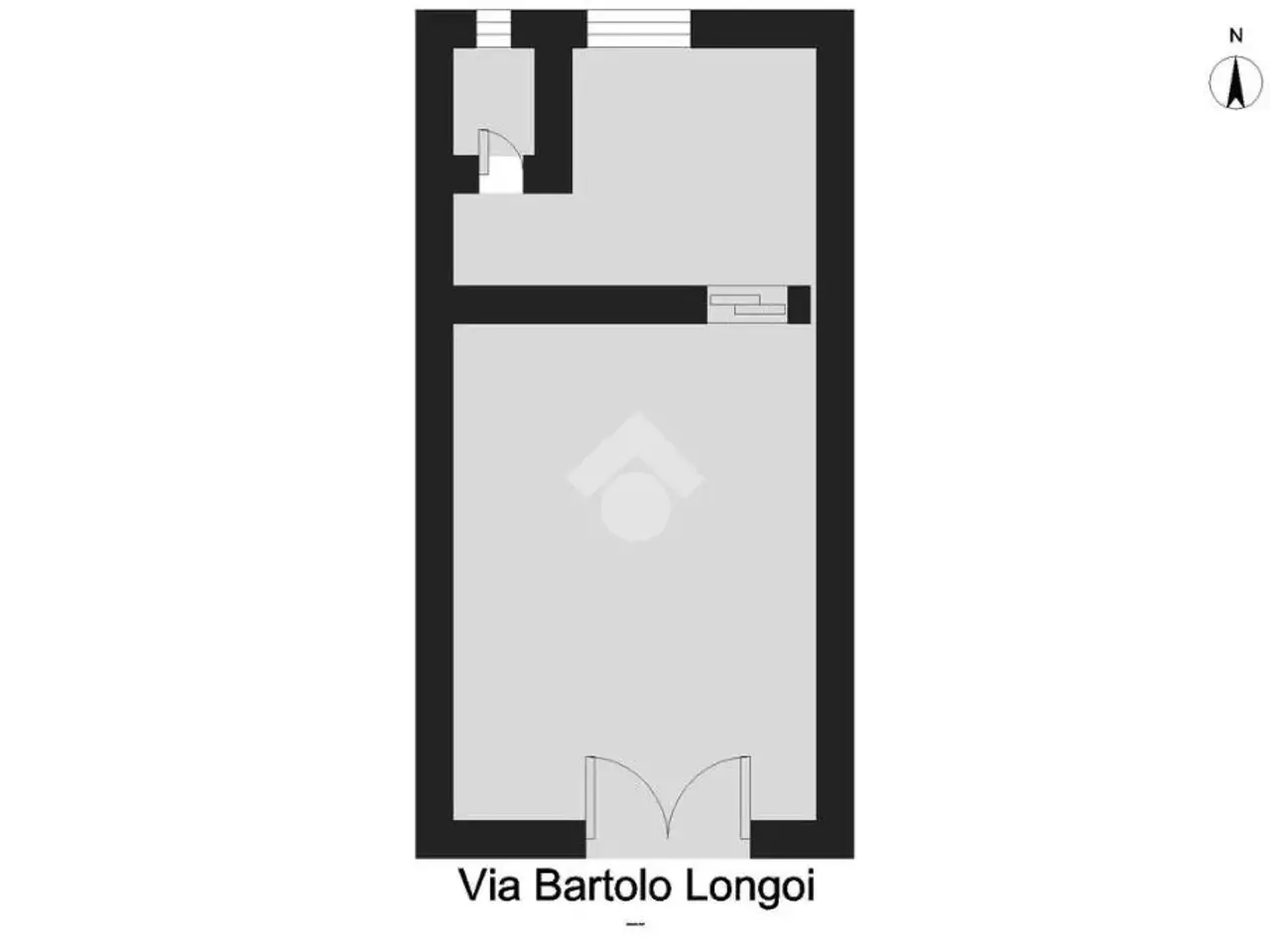 Negozio in Via Bartolo Longo 126, Napoli, {3} - Planimetria 1