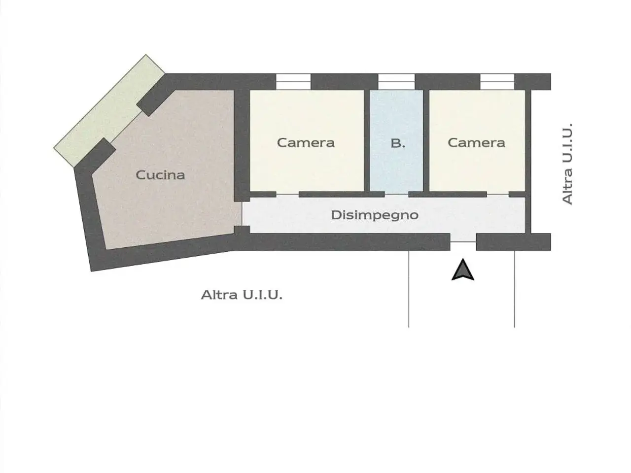 Quadrilocale in vendita, Vicolo Circe 4, Siracusa - Planimetria 1