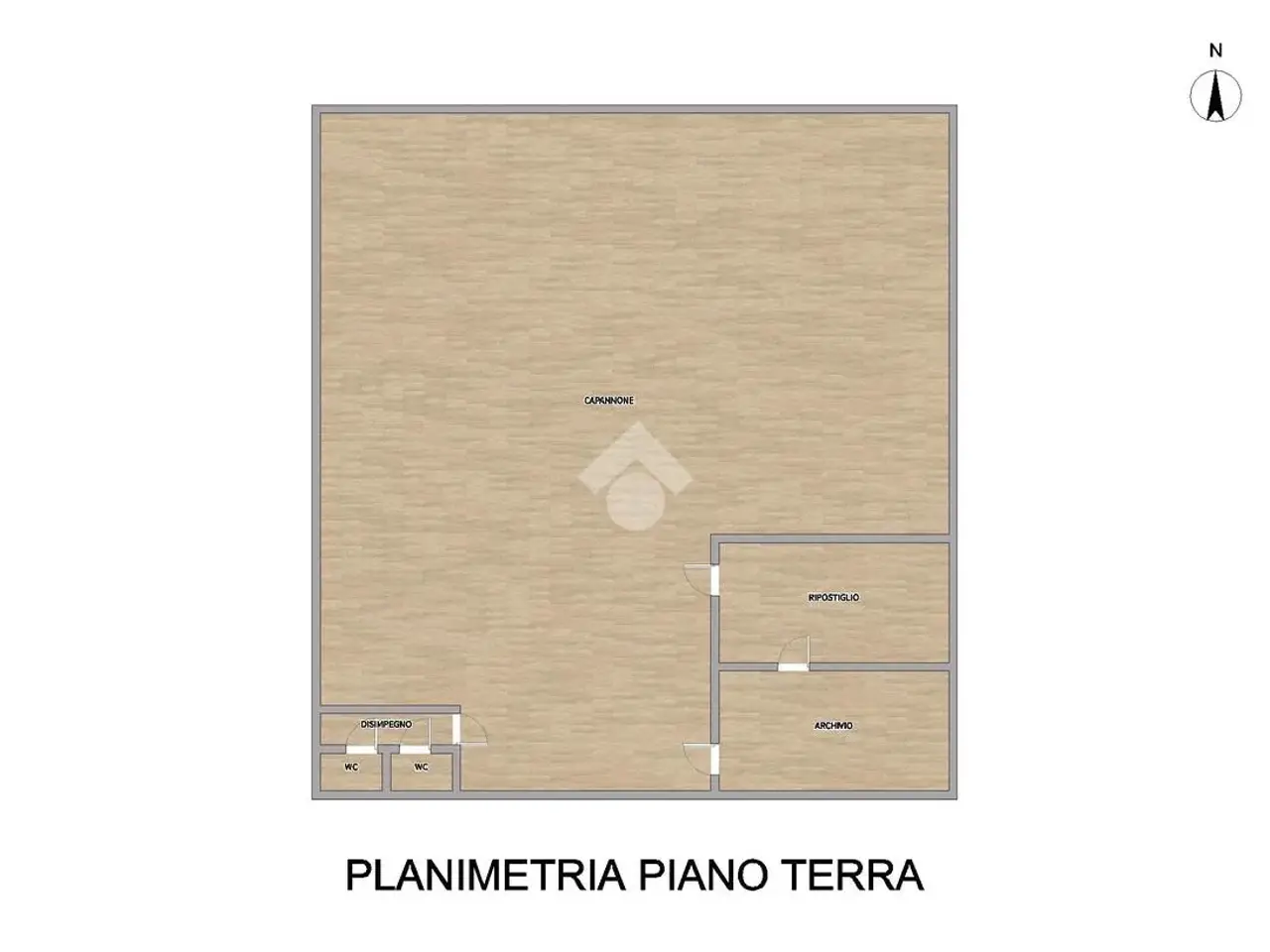 Magazzino in Via Paolo VI, Gossolengo, {3} - Planimetria 1