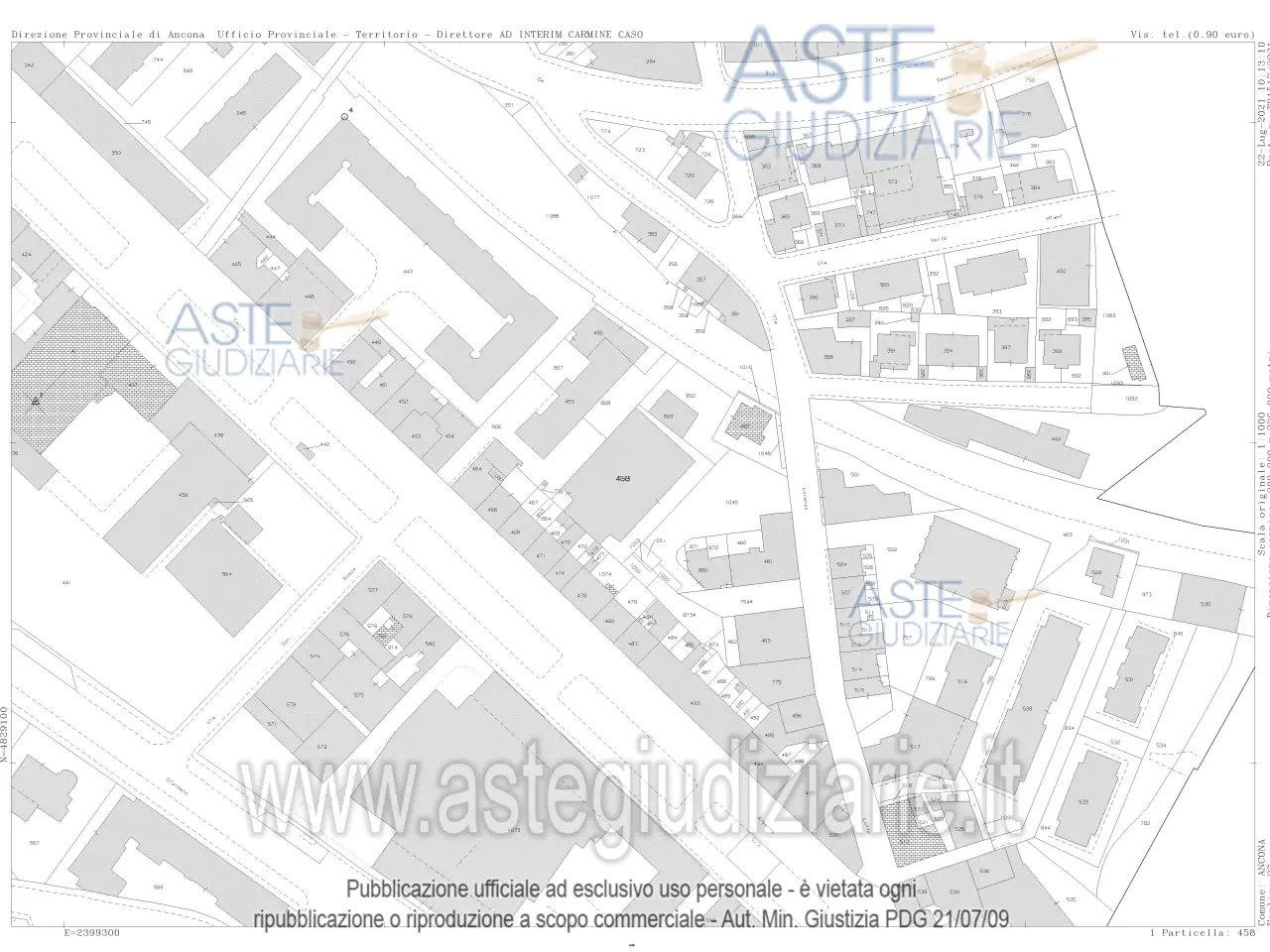 Fabbricato misto in Corso Carlo Alberto, 72, 60127 Ancona An, Italia 72, Ancona, {3} - Planimetria 1