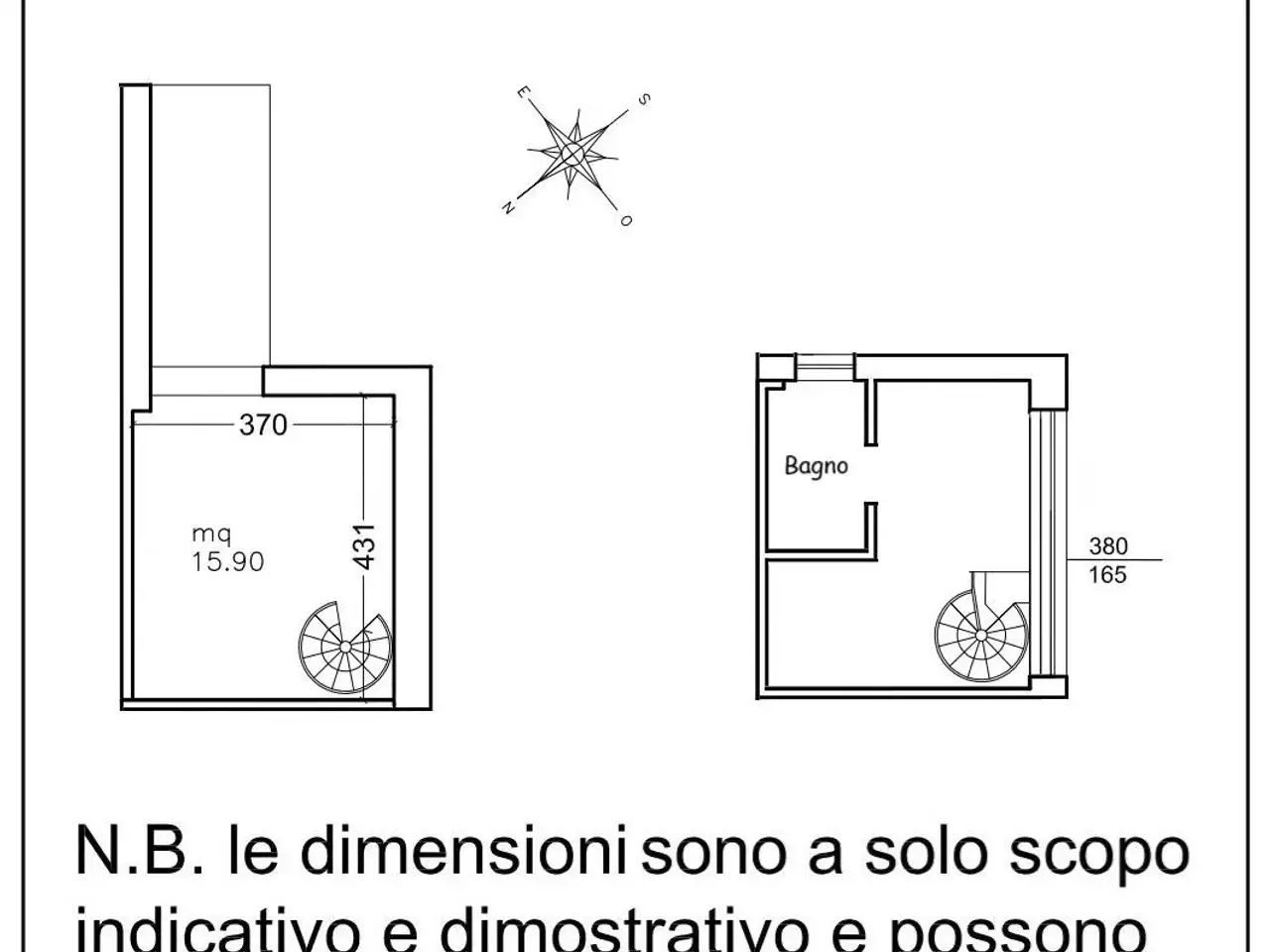 Magazzino in Via Maragliano, Firenze, {3} - Planimetria 1