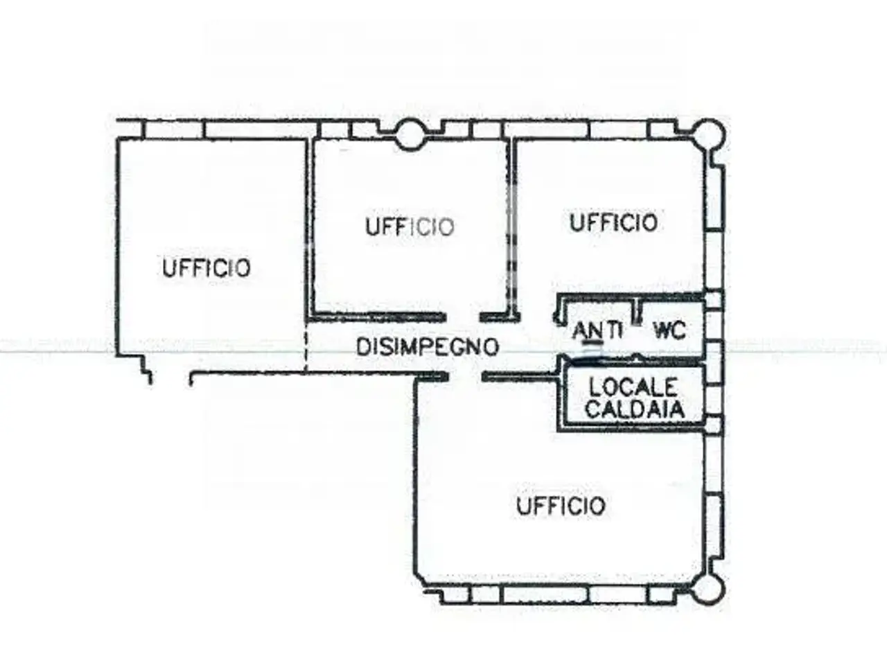 Ufficio in Via Giovanni Pascoli, Quarto D'Altino, {3} - Planimetria 1