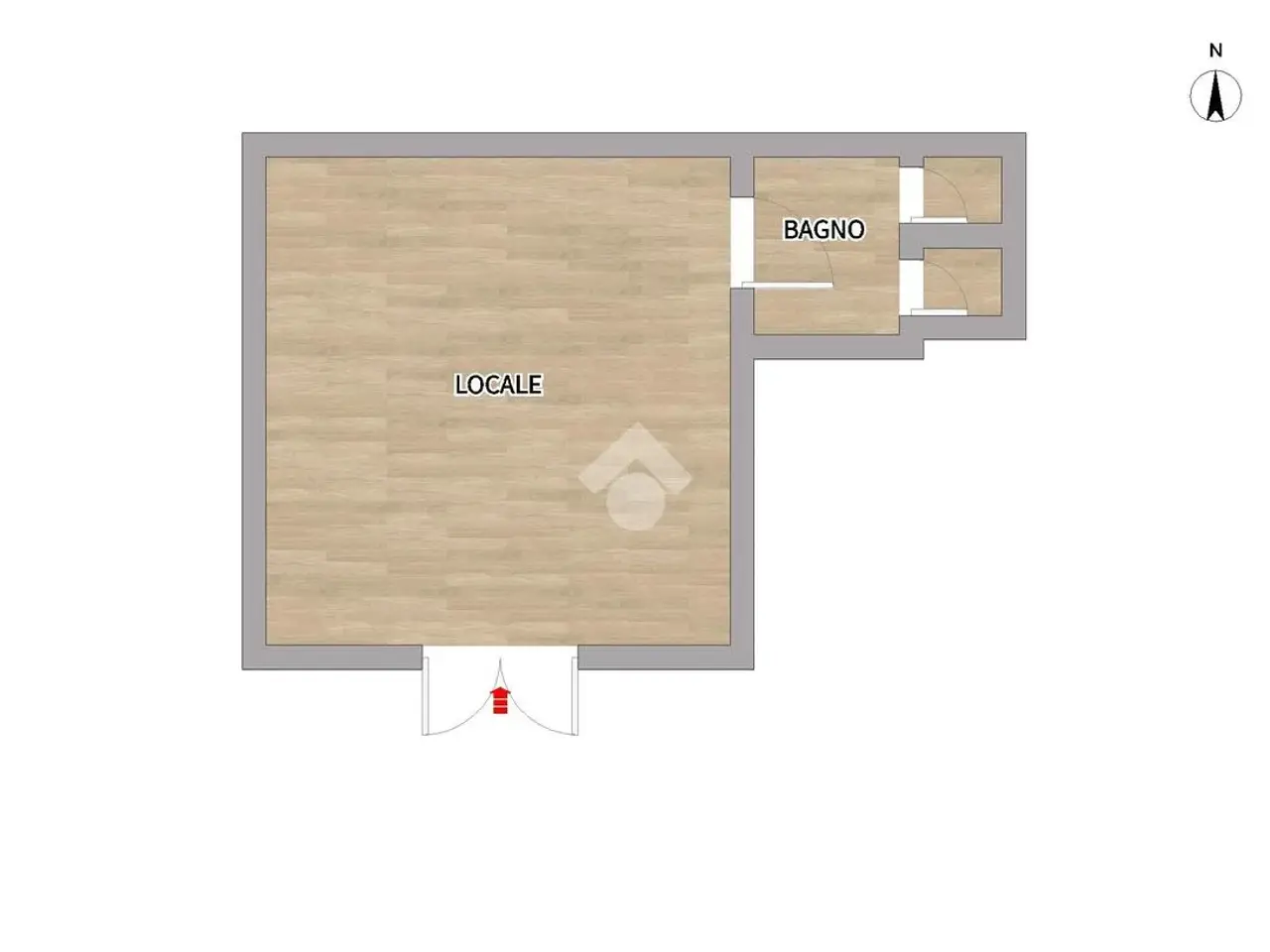Negozio in Via Giuseppe Spano 80, Napoli, {3} - Planimetria 1