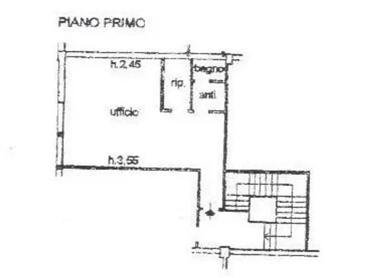 Ufficio in Via Mori 6, Budrio, {3} - Planimetria 1