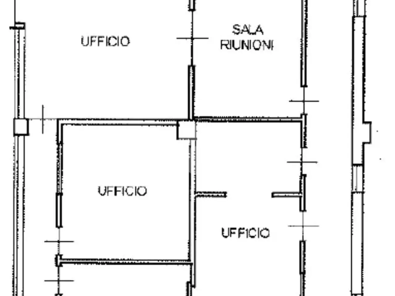 Ufficio in Via Trento E Trieste 96, Biassono, {3} - Planimetria 1