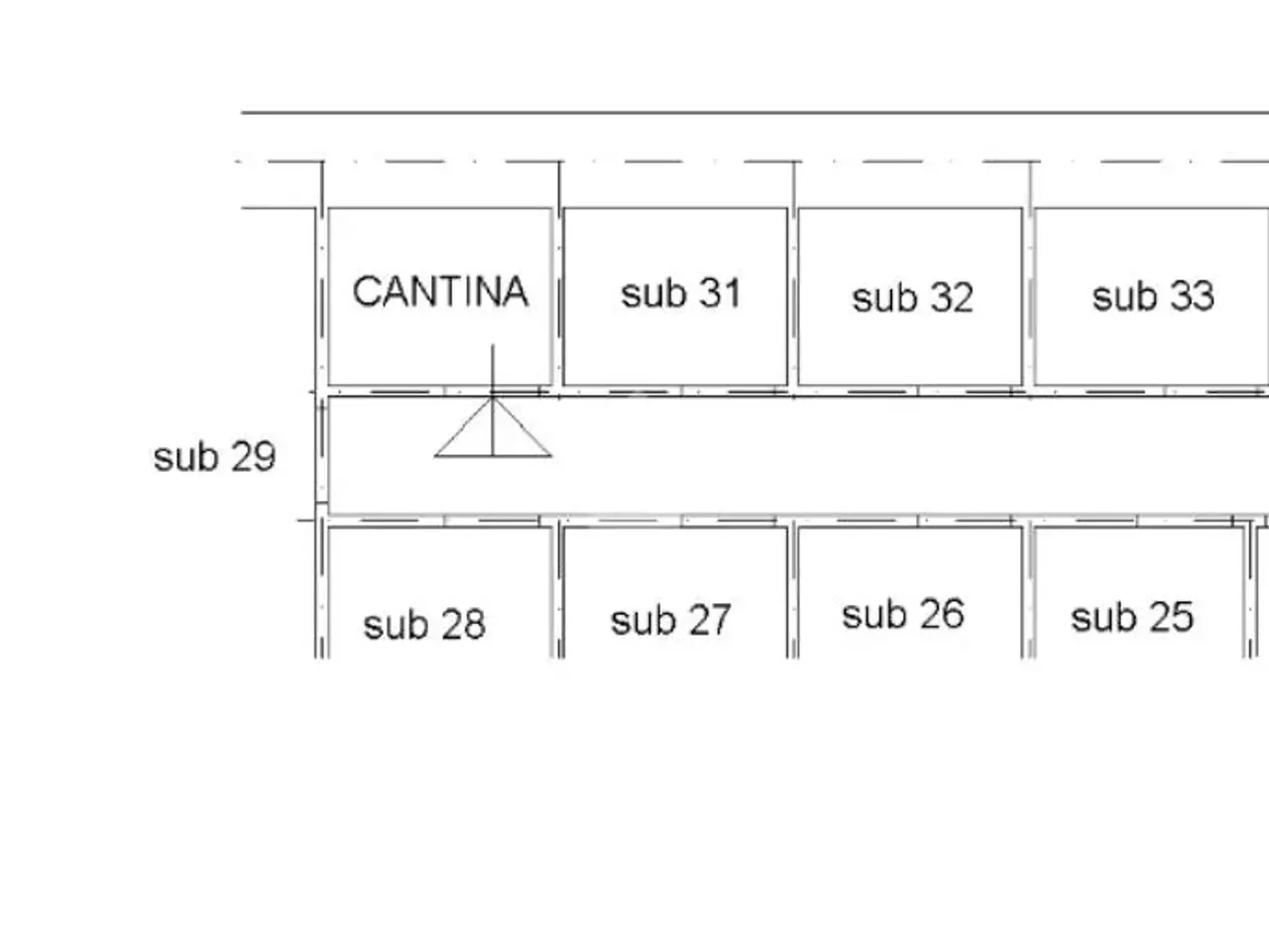 Magazzino in Via Monfort 8, Trieste, {3} - Planimetria 1