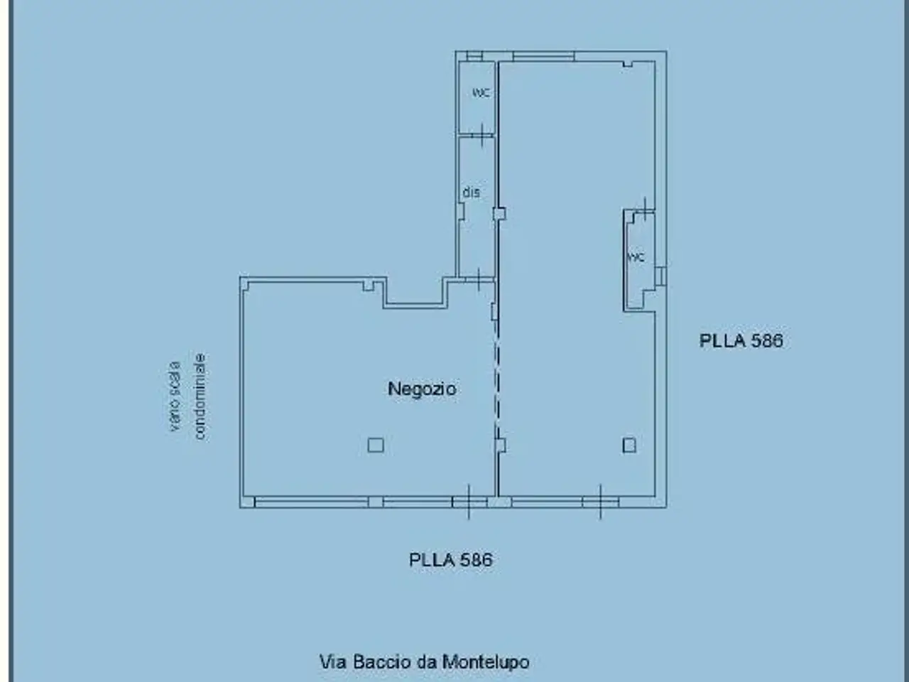 Negozio in , Firenze, {3} - Planimetria 1