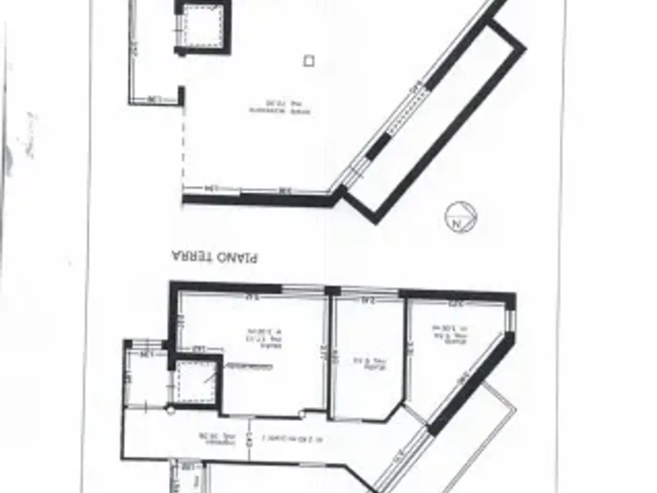 Ufficio in Via Carlo Piaggia, Lucca, {3} - Planimetria 1