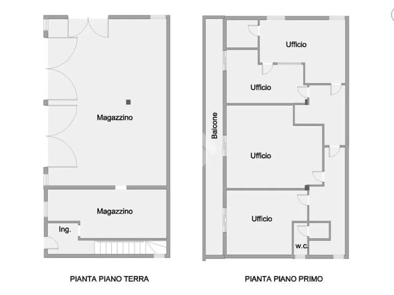 Palazzina commerciale in Via Francia 24, Mosciano Sant'Angelo, {3} - Planimetria 1