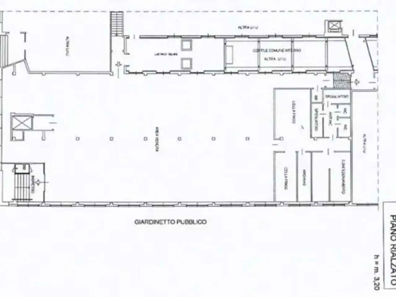 Negozio in Corso Giulio Cesare 31, Torino, {3} - Planimetria 1