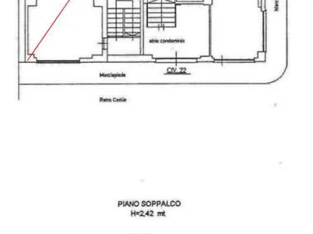 Negozio in Viale Carru' 22, Rivoli, {3} - Planimetria 1