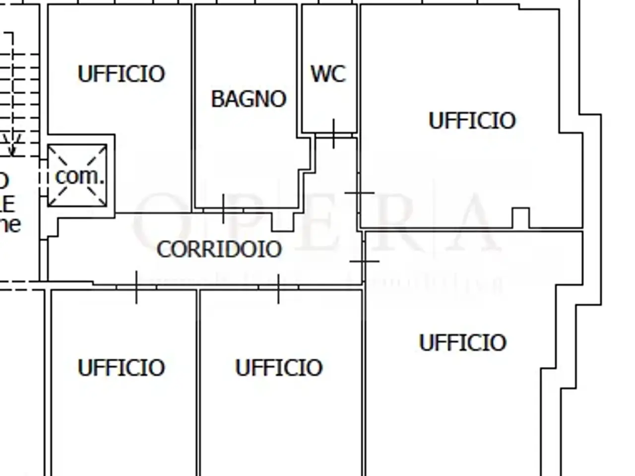 Ufficio in Via dell'Isarco, Bolzano, {3} - Planimetria 1