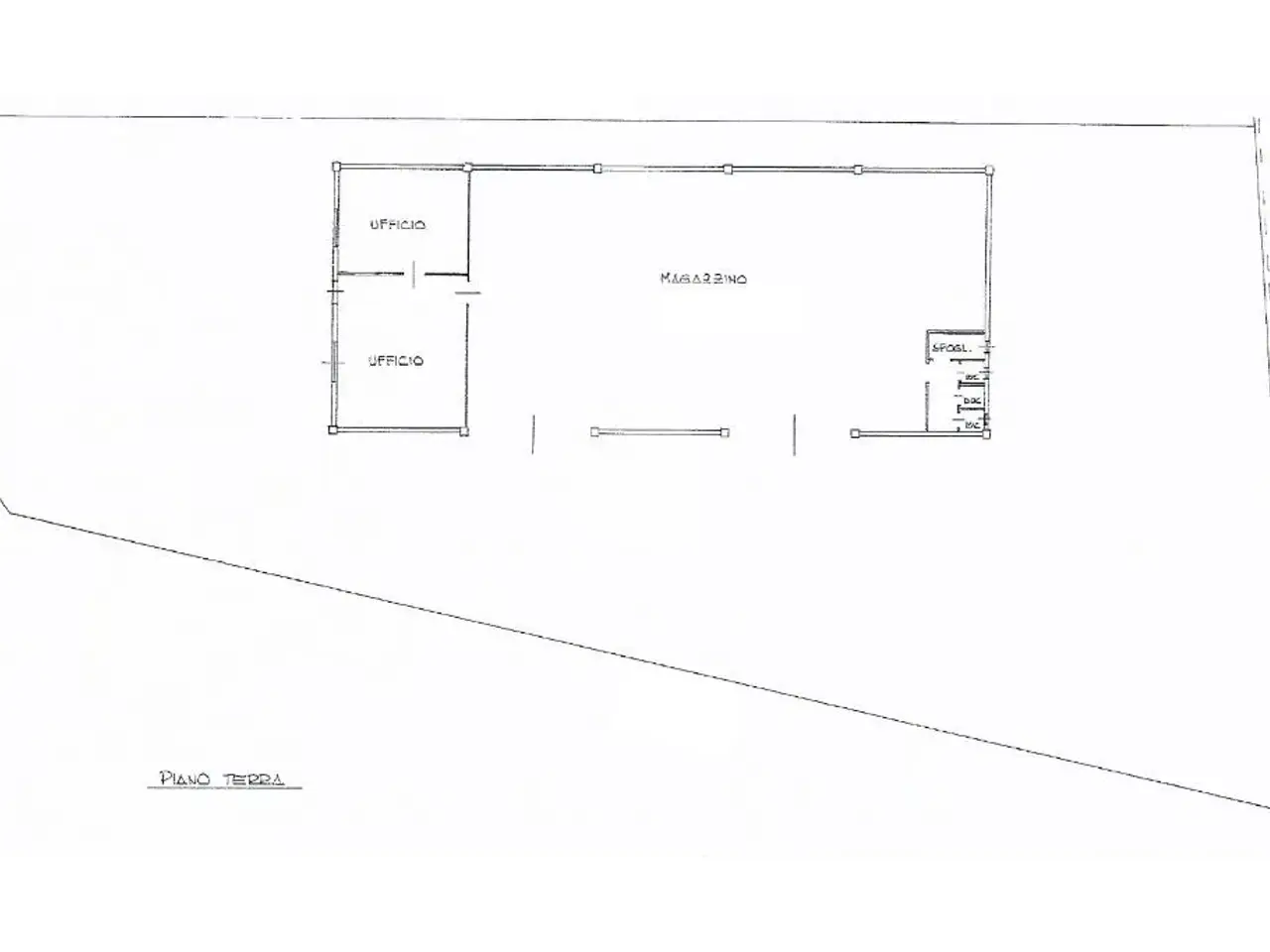 Capannone in Via Don Attilo Mapelli 18, Santo Stefano Lodigiano, {3} - Planimetria 1