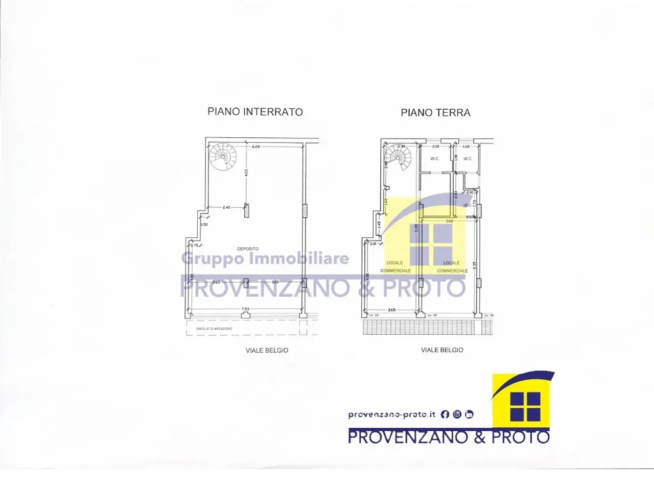 Negozio in Viale Belgio 40, Brindisi, {3} - Planimetria 1