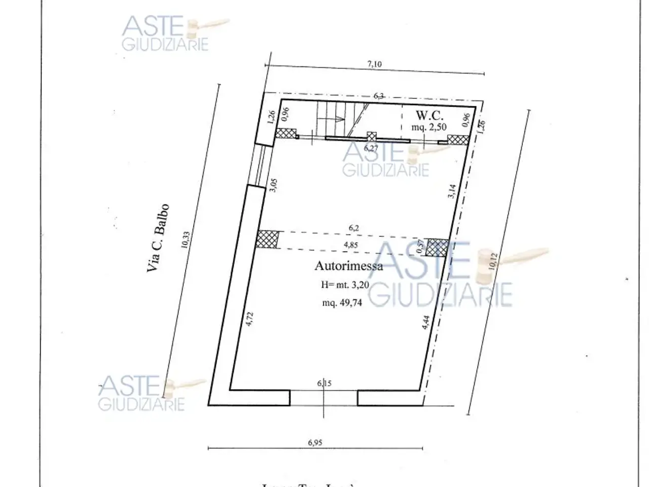 Fabbricato misto in Viale Europa, 93016 Riesi CL, Italia 93016, Riesi, {3} - Planimetria 1