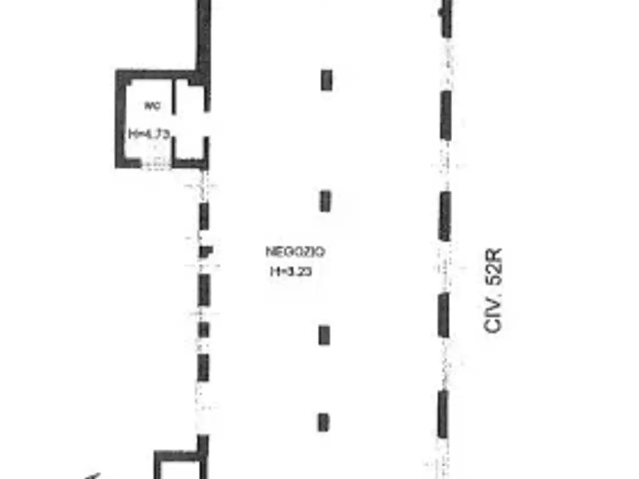 Negozio in Via Tullio Molteni, Genova, {3} - Planimetria 1