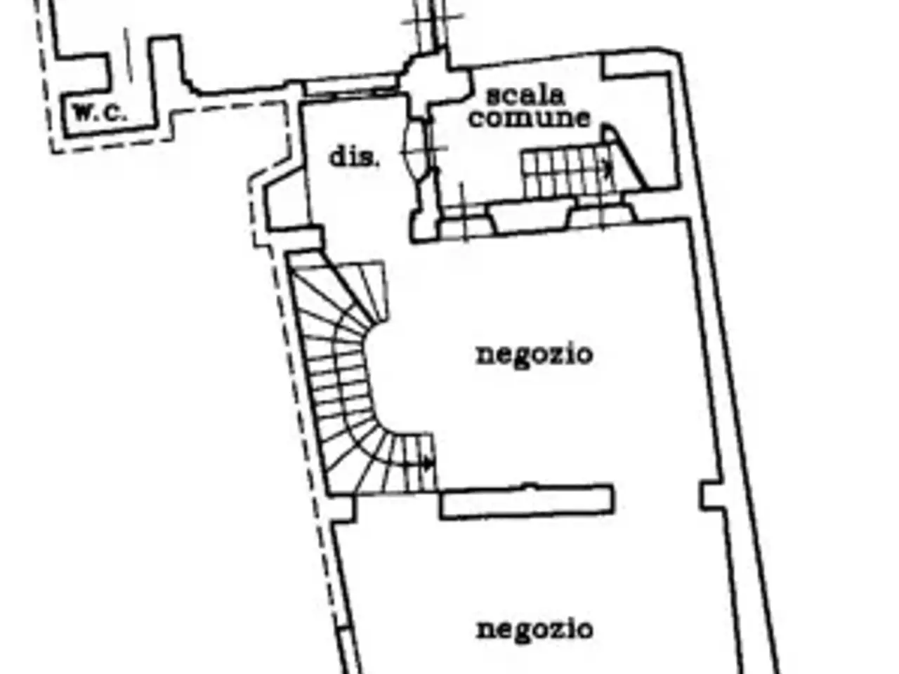 Negozio in Via Italia 63, Biella, {3} - Planimetria 1