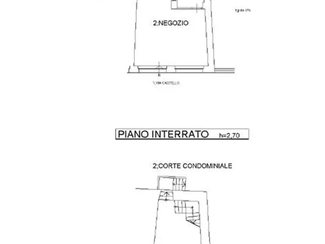 Negozio in Via Castello, Terni, {3} - Planimetria 1