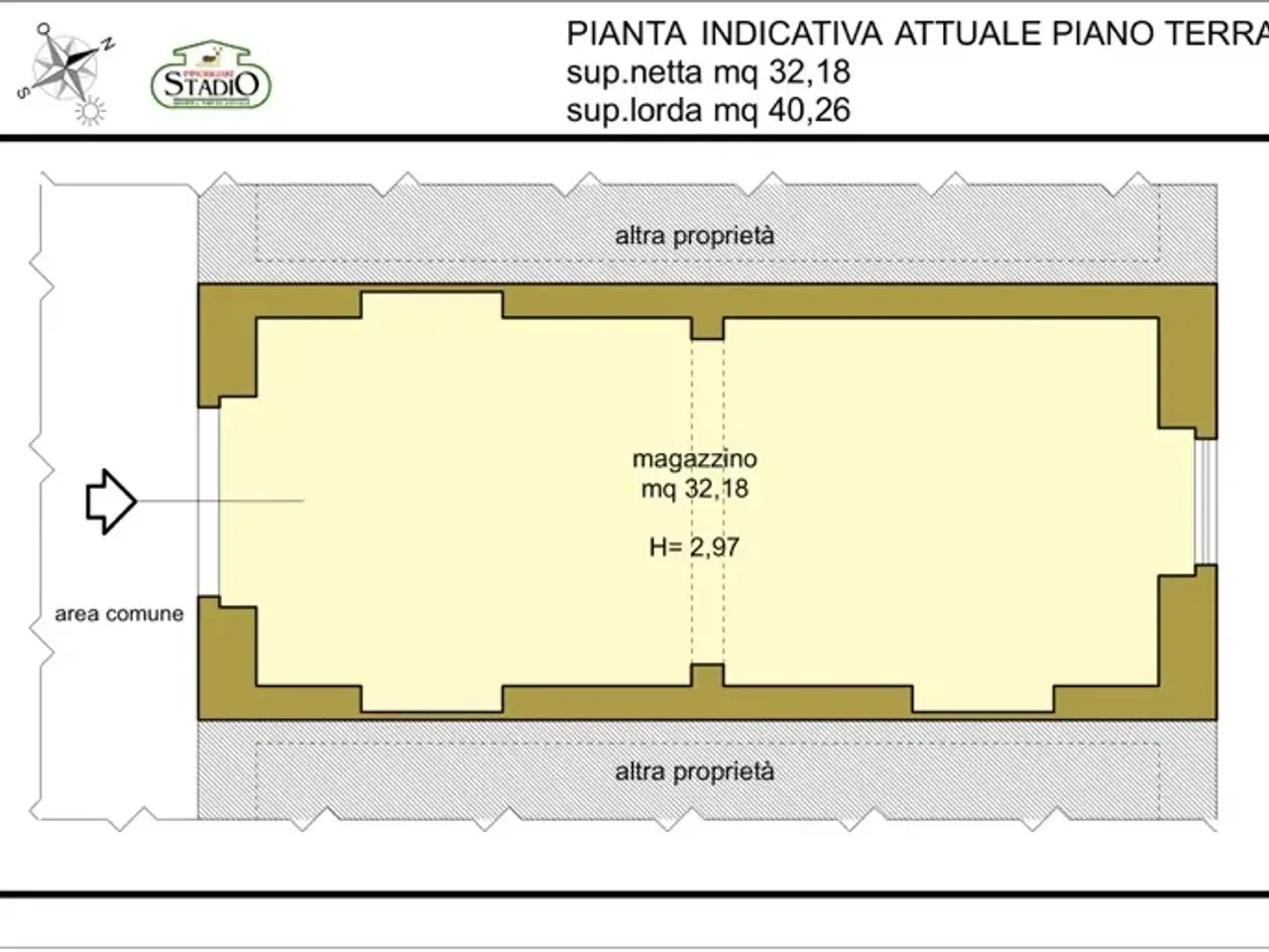 Locale commerciale in , Carrara, {3} - Planimetria 1