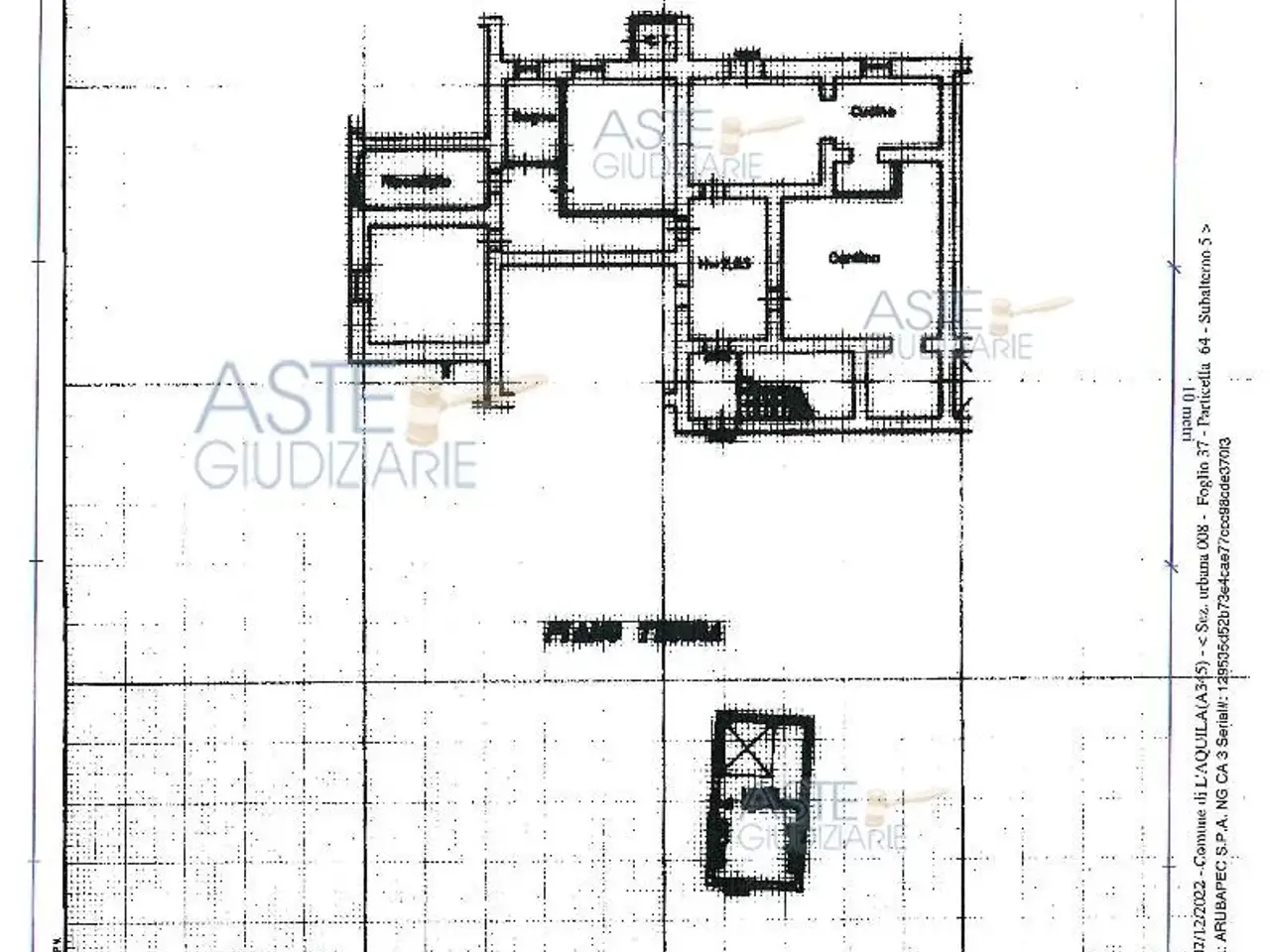 Garage in Via Sant'Anna, 6 6, L'Aquila, {3} - Planimetria 1