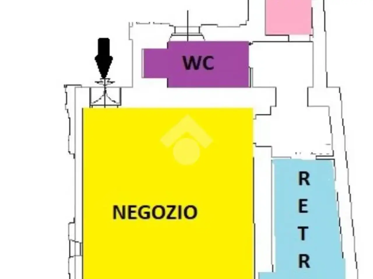 Negozio in Via Mazzini 58, Alessandria, {3} - Planimetria 1