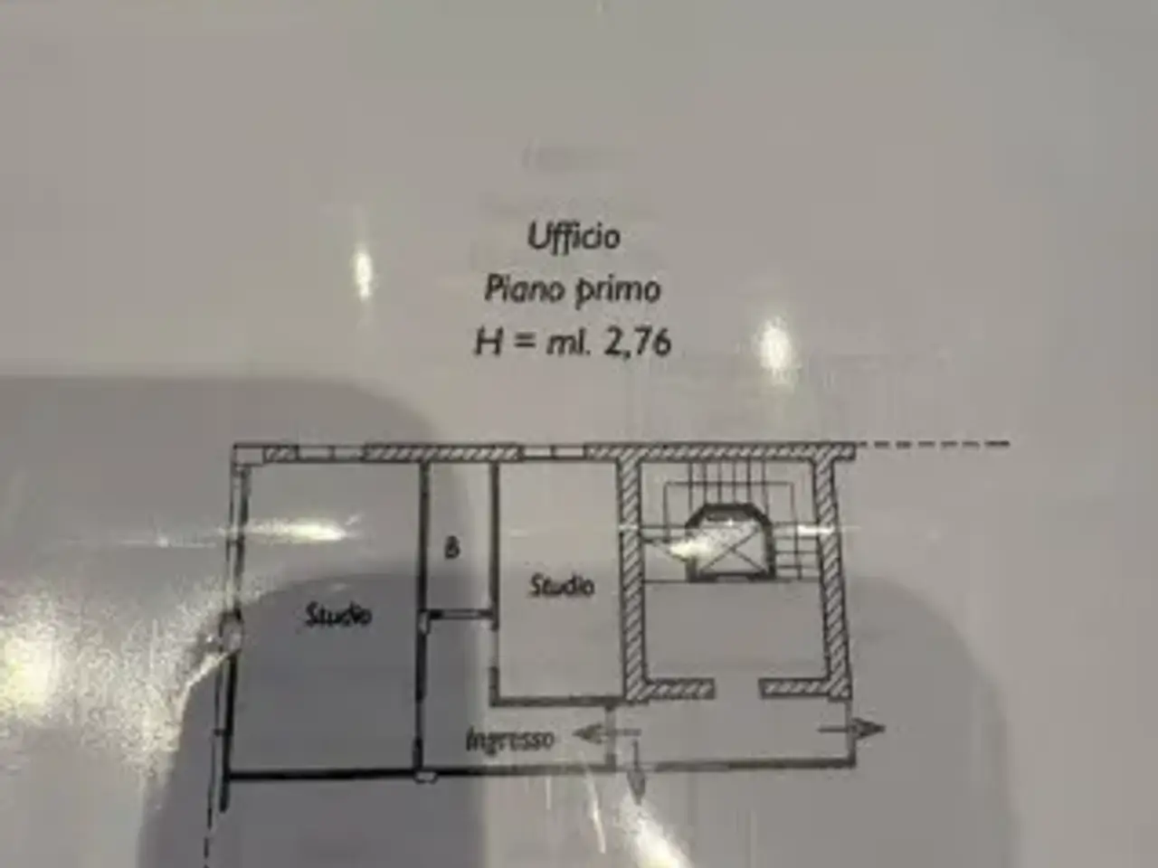 Ufficio in Via della Repubblica, Ventimiglia, {3} - Planimetria 1
