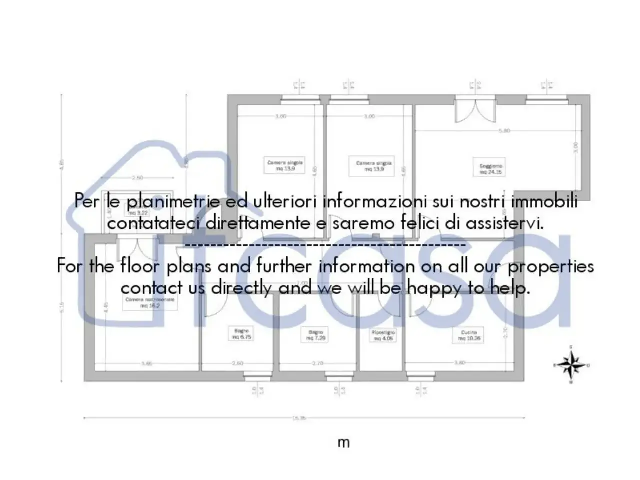 Casale in vendita, Calbuffa, Sestino - Planimetria 1